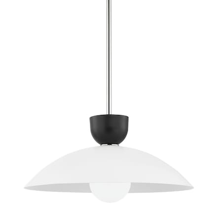 Mitzi Whitley 1 Light Pendant 16 In. Polished Nickel H481701L-PN