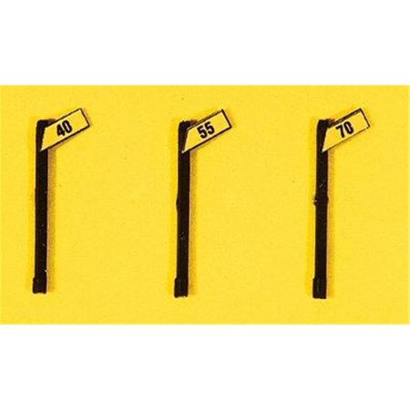 Time2Play Angled High Speed Right Way of Signs, 3PK TI2103862