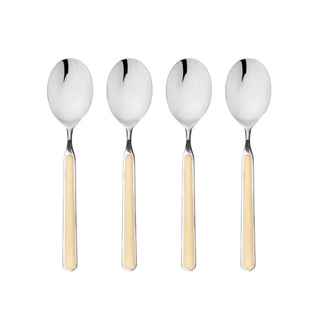 Mepra Fantasia Coffee Spoon Set - 4 Pcs. - Vanilla 10L644407