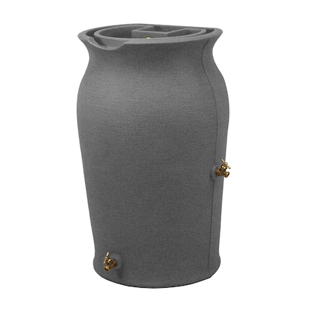 Good Ideas Impressions Amphora 50 Gallon Rain Saver - Dark Granite IM-AMP050-DAR