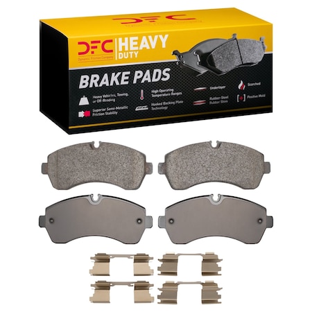 Dfc Heavy Duty Disc Brake Pad Set,  1214-1268-01