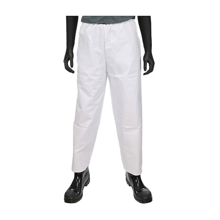 Pip PosiWear BA Microporous White Pant, 58 gsm, 50PK 3616/4XL