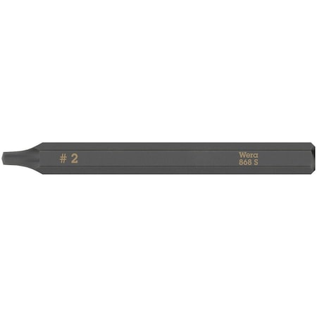 Wera 868 S Square head socket bits for impact screwdrivers, # 3 x 70 mm 5018173001