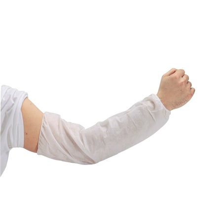 Keystone Safety Polypropylene Arm Guard, White, PK100 AG-NWI