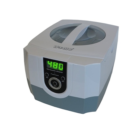 Isonic Ultrasonic Cleaner, 1.4L / 1.5 Qt, with Timer, Basket, for Jewelry and Optical Use P4800