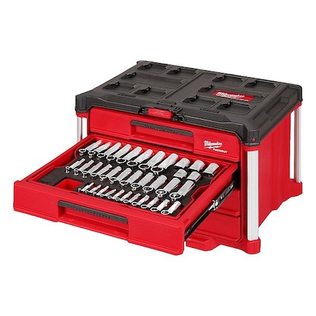 Milwaukee Tool Metric and SAE Socket Set 48-22-9491