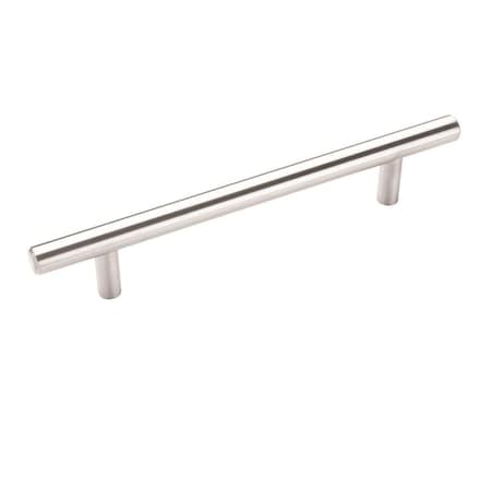 Amerock Bar Pulls 5-1/16 in 128 mm Center-to-Center Sterling Nickel Cabinet Pull, 10PK 10BX19541CSG9