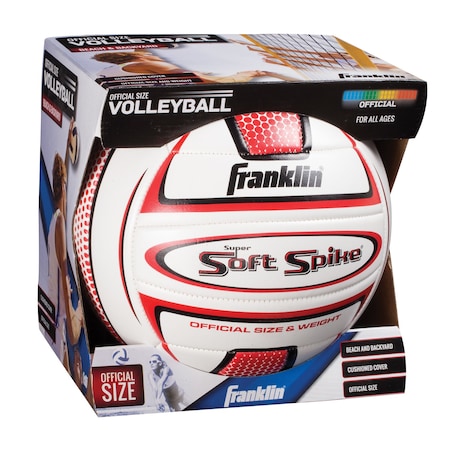Franklin Super Soft Spike Official Size Volleyball 5487
