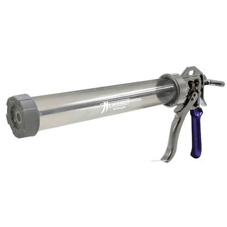 Newborn Sausage Caulk Gun, 18 1 Thrust 20oz Sa 620AL-CLEAR