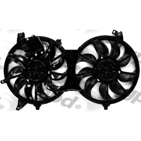 Global Parts Distributors Electric Cooling Fan Assembly 2811635