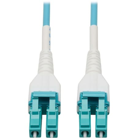 Eaton Tripp Lite Series 100G Duplex Multimode 50/125 OM4 Armored Fiber Optic Cable LC/LC Duplex N821-30M-AQ-AR