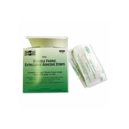 First Aid Only Fabric Bandage, 2 in x 4 in, 50/Box, 50PK 579-1-470