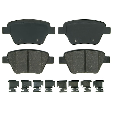 Wagner Brake QuickStop Rear Disc Brake Pad Set Ceramic,  ZD1456