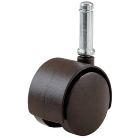 Highboy 9741 2 in. Twin Wheel Stem CasterBlack HI948714