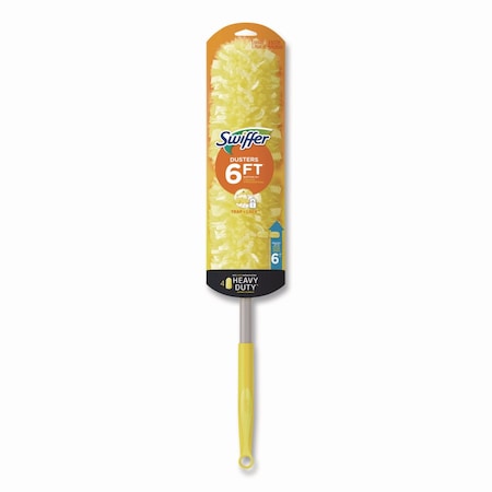 Swiffer Heavy Duty Dusters with Super Extender Handle, 6 ft Handle, 1 Handle/4 Dusters 77326