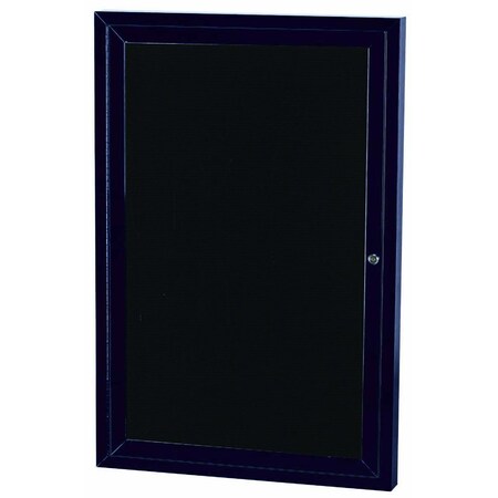 Aarco Illuminated Outdoor Enclosed Directory w/ Al Frame, Bronze Anodized, 48''Hx36''W OADC4836IBA