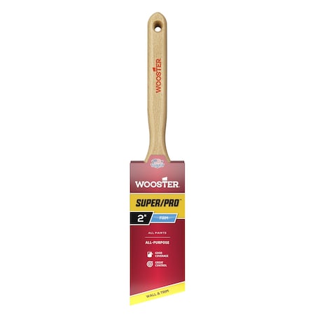 Wooster J4112 2 in. Super Pro Lind Beck Angle Sash Paint Brush 71497150141