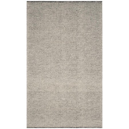 Safavieh Natura Hand Woven Small Rectangle Area RugIvory & Light Grey 3 x 5 ft. NAT503A-3