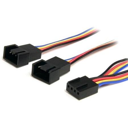 Startech.Com PWM FAN EXTENSION POWER Y CABLE FAN4SPLIT12