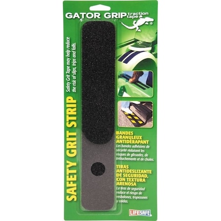 Incom Safety Grit Tape, 12 in L, 2 in W, Black RE624BL