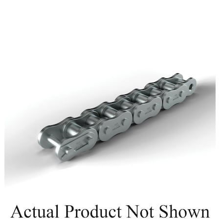 Hkk Chain HKK British Standard Riv Single P, 10 ft OAL, .75P, .475 Dia x .46 W, 304SS SBS12BR1A