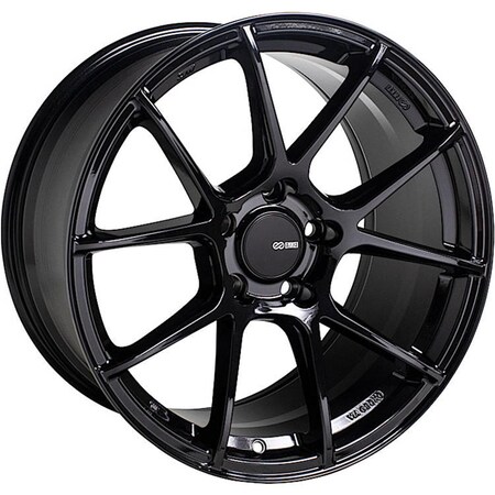 Payasadas 18 x 9.5 5x114.3 38 mm Offset 72.6 mm Bore TS-V Gloss Black Alloy Wheel PA2036678
