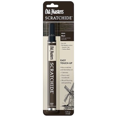 Scratchide 1/2 Oz Old Masters Black Touch-Up Pen 10060