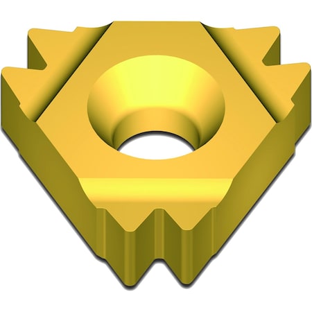 Vardex Thread Turning Laydown Z Style Inserts IC 1/2 in EX RH 11.5 TPI NPT 2 Teeth VKX Grade 026-00001