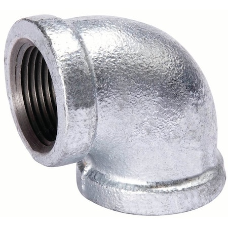 B & K Pipe Elbow, 4 in, Threaded, 90 deg Angle, 300 psi Pressure 510-011BC