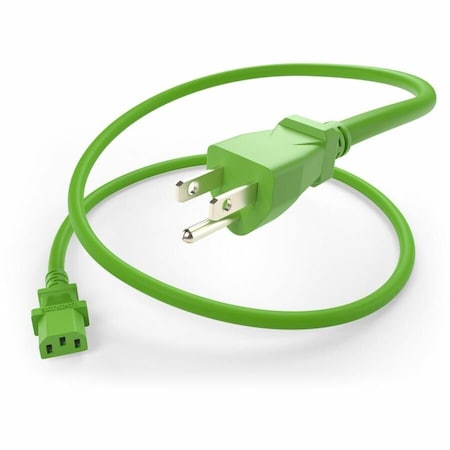 Unc Group POWER- CORD 5-15P TO C13 10AMP PWCD-515PC13-10A-06F-GRN