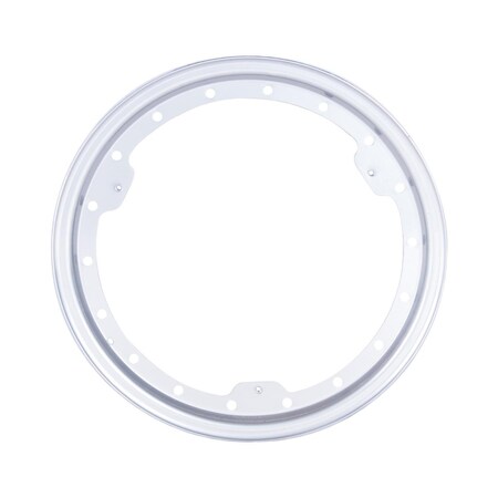 Bassett 50LKS Beadlock Ring - Silver Powder Coat BAS50LKS