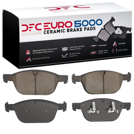 Dfc 5000 Euro Ceramic Disc Brake Pad Set,  1600-1412-00