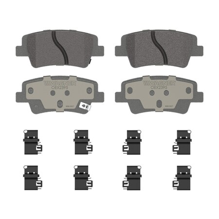 Wagner Brake OEX Rear Disc Brake Pad Set Premium Ceramic,  OEX2395
