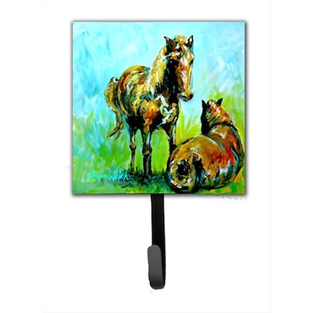 Carolines Treasures Horse Grazin Leash Or Key Holder MW1126SH4