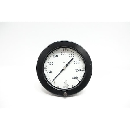 Ashcroft PRESSURE GAUGE 6IN 1/4IN NPT 0-400PSI 60-1017A-02B-400#