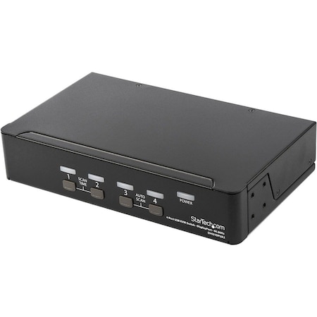 Startech.Com 4-Port DisplayPort KVM Switch - DisplayPort 1.2 KVM - 4K 60Hz SV431DPUA2