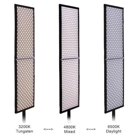 Fotodiox 1 x 4 in. 150W Folding LED Panel Lighting SFW-150LS