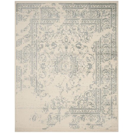 Safavieh Adirondack Power Loomed Large Rectangle RugsIvory & Slate 9 x 12 ft. ADR101S-9