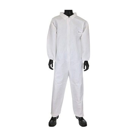 Pip PosiWear UB Coverall with Elastic Wrist & Ankle 56 gsm, 25PK 3702/XXXL