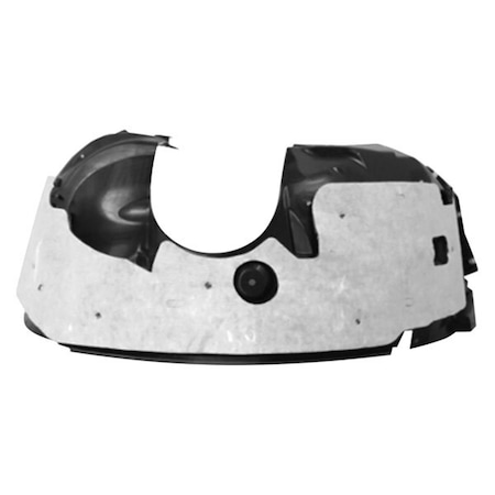 Sherman Parts Right Hand Front Fender Inner Panel for Energi, Matte Black SHEFOFUSI17-24QR