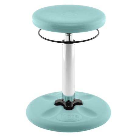 Kore Design Kids Adjustable Tall Wobble Chair for Schools, Classrooms, 16.5-24in tall, Active Seating, Teal 803939