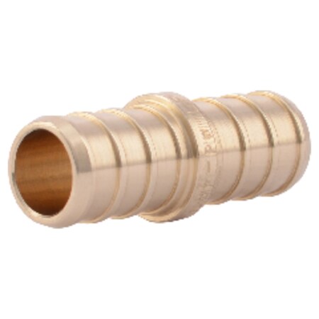 Sharkbite SharkBite 1/2 in. PEX X 1/2 in. D PEX Brass Coupling UC008LFA10