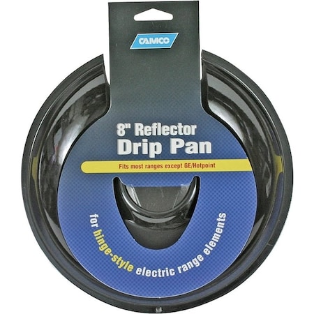 Camco 00 Drip Pan, 8 in Dia 433