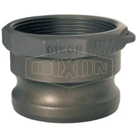 Dixon Boss-Lock Type A Cam and Groove Adapter, 6 in, Male Adapter x FNPT, Aluminum, Domestic 600-A-ALH