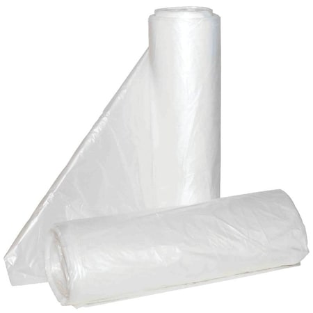 Aluf Plastics HiLene AntiMicrobial Can Liner, 43 x 48 in, 56 gal Capacity, HDPE, Clear HCR-434816C