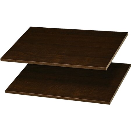 Easy Track Shelves 24 in. Truffle 2PK RS1423-T