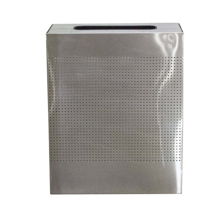 Witt Industries Rectangular Receptacle, Stainless CLRC40-SS