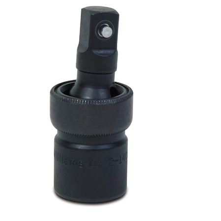 Williams 3/8" Drive Impact Universal Joint, SAE, Industrial Black, 2-1/4" L JHW2-140B