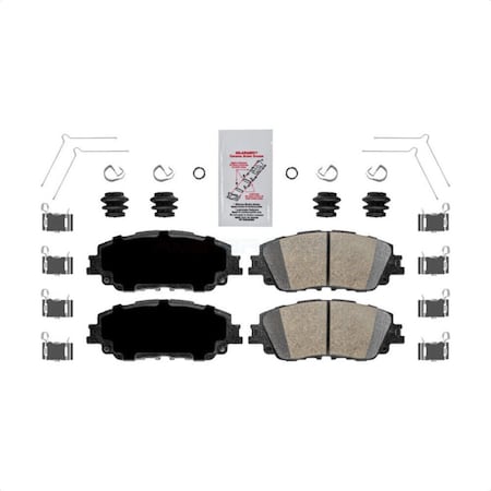 Ameribrakes Front Ceramic Disc Brake Pads For Toyota Camry RAV4 Lexus C-HR ES350 Avalon ES300h UX200 NWF-PTC2076