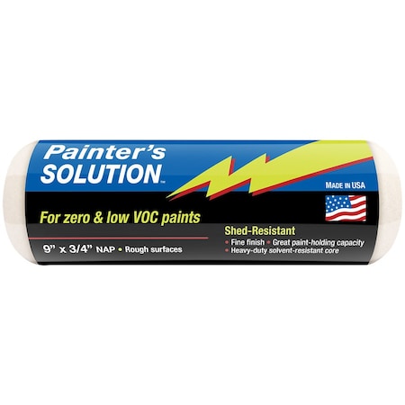 Wooster 9" Paint Roller Cover, 3/4" Nap, Woven Fabric R578-9